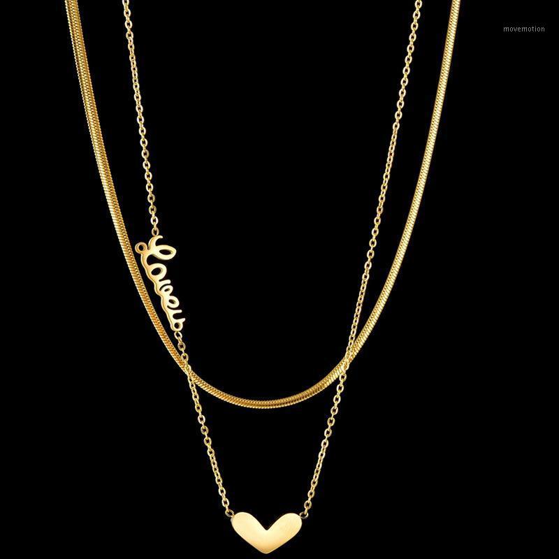 Women Fashion Stainless Steel Letter Heart Pendant Necklace for Women Simple Snake Chain Choker Necklace Jewelry Gifts1
Women Fashion Stainless Steel Letter Heart Pendant Necklace for Women Simple Snake Chain Choker Necklace Jewelry Gifts1