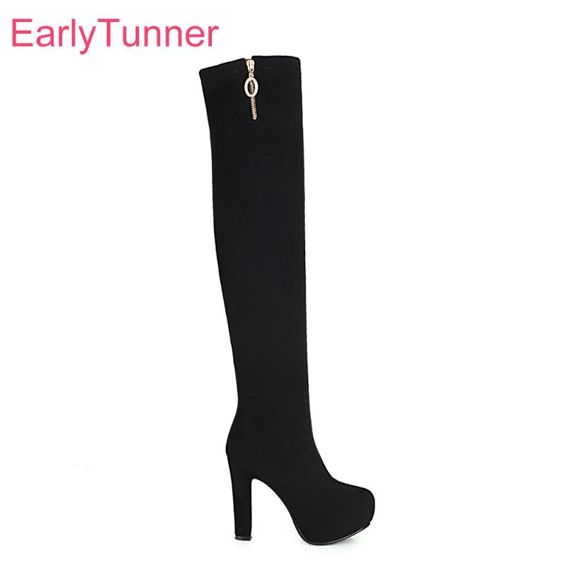 2020 Genuine Leather Winter New Black Women Thigh High Riding Boots Platform High Heels Lady Shoes Plus Big Size 10 43
2020 Genuine Leather Winter New Black Women Thigh High Riding Boots Platform High Heels Lady Shoes Plus Big Size 10 43