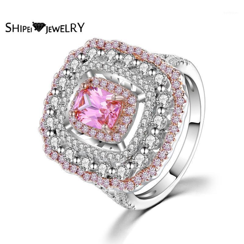 Shipei Luxury 925 Sterling Silver Pink Princess Greated Moissanite Diamonds Gemstone Wedding Fine Jewelry Engagement Rings1
Shipei Luxury 925 Sterling Silver Pink Princess Greated Moissanite Diamonds Gemstone Wedding Fine Jewelry Engagement Rings1