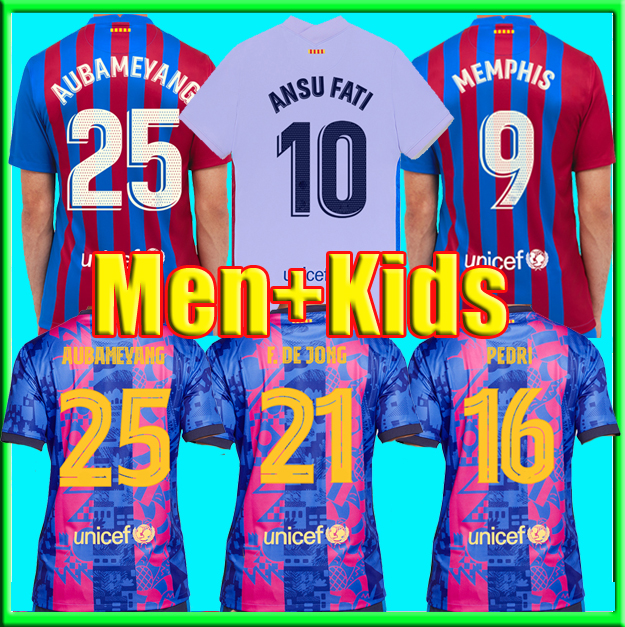 21 22 Man Barcelona soccer jerseys MEMPHIS BARCA Top camiseta de futbol KUN AGUERO PEDRI 2021 2022 ANSU FATI COUTINHO F.DE JONG football shirts kit men kids kit, Kids home
21 22 Man Barcelona soccer jerseys MEMPHIS BARCA Top camiseta de futbol KUN AGUERO PEDRI 2021 2022 ANSU FATI COUTINHO F.DE JONG football shirts kit men kids kit, Kids home