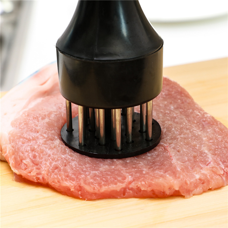 Meat Tenderizer Stainless Steel Manual Hammer Pounder Tenderizing BBQ Grill Steak Pork Pounding Mallet kitchen Cook Tool Accesso 23 L2
Meat Tenderizer Stainless Steel Manual Hammer Pounder Tenderizing BBQ Grill Steak Pork Pounding Mallet kitchen Cook Tool Accesso 23 L2