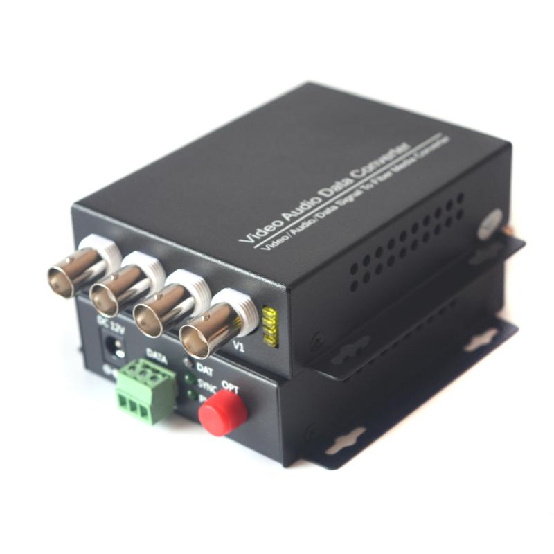 Video Media Converters, 4CH Video Over Fiber Optic up to 20Km Transmitter and Receiver for Analog Cameras, Surveillance system
Video Media Converters, 4CH Video Over Fiber Optic up to 20Km Transmitter and Receiver for Analog Cameras, Surveillance system