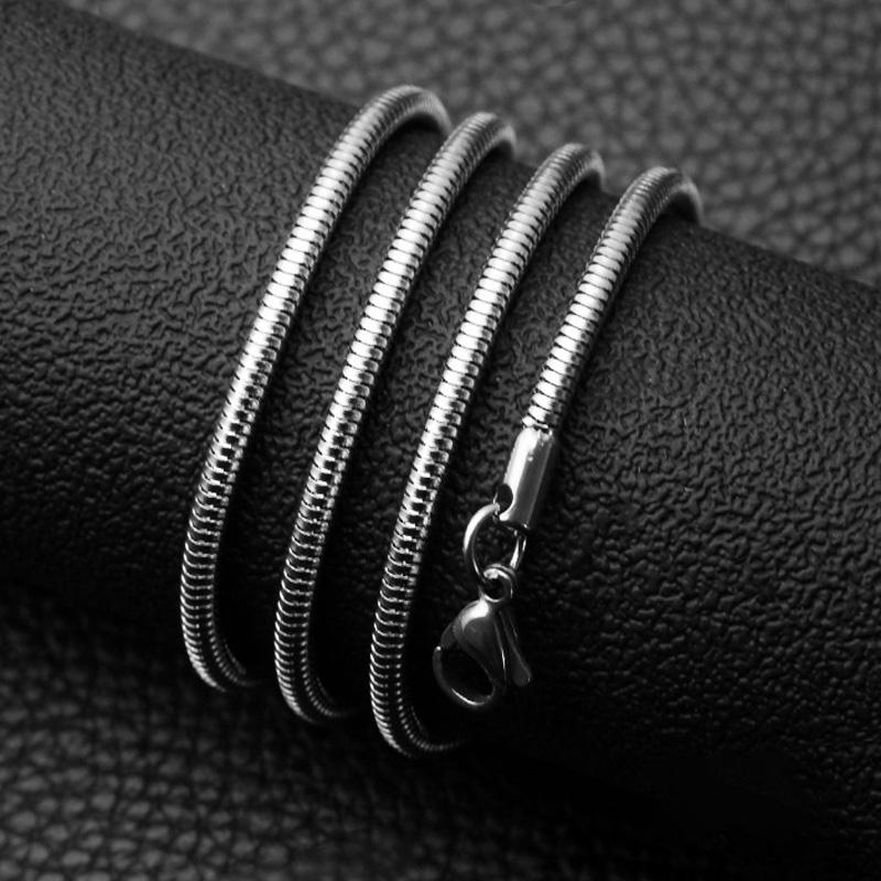 Snake Bone Chain Link Necklace For Men Stainless Steel sweater chain Choker Necklace Fashion Jewerly Christmas Gift Wholesale
Snake Bone Chain Link Necklace For Men Stainless Steel sweater chain Choker Necklace Fashion Jewerly Christmas Gift Wholesale