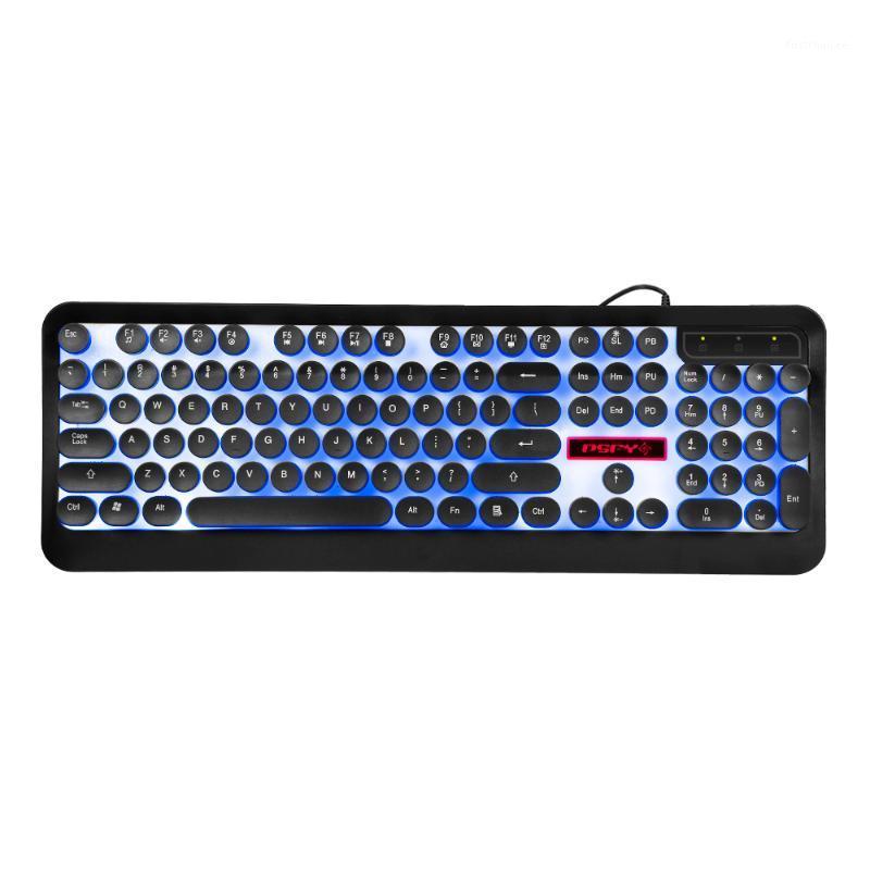 USB Wired Gaming Keyboard Steampunk Keyboard Backlit Retro Round Keycap Metal Panel 104 Keys Game keyboards for Computer1
USB Wired Gaming Keyboard Steampunk Keyboard Backlit Retro Round Keycap Metal Panel 104 Keys Game keyboards for Computer1