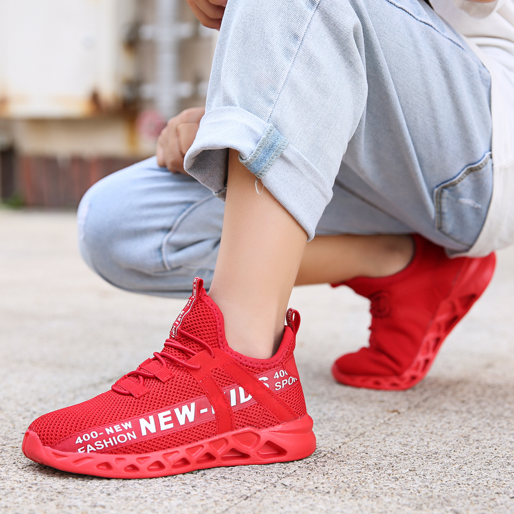 New Mesh Kids Sneakers Lightweight Children Shoes Casual Breathable Boys Shoes Non-slip Girls Sneakers Zapatillas size26-39 201112