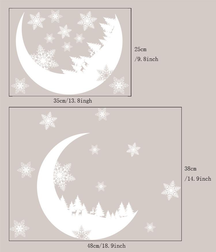 Snow Month electrostatic wall stickers, Christmas stickers for Christmas, home stickers, Christmas decoration, New Year wallpape
Snow Month electrostatic wall stickers, Christmas stickers for Christmas, home stickers, Christmas decoration, New Year wallpape