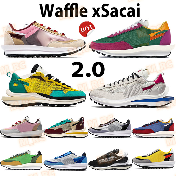Hot xSacai sail string tour yellow black LD waffle men women running shoes summit white blue nylon pine green gold mens sneakers, Box
Hot xSacai sail string tour yellow black LD waffle men women running shoes summit white blue nylon pine green gold mens sneakers, Box