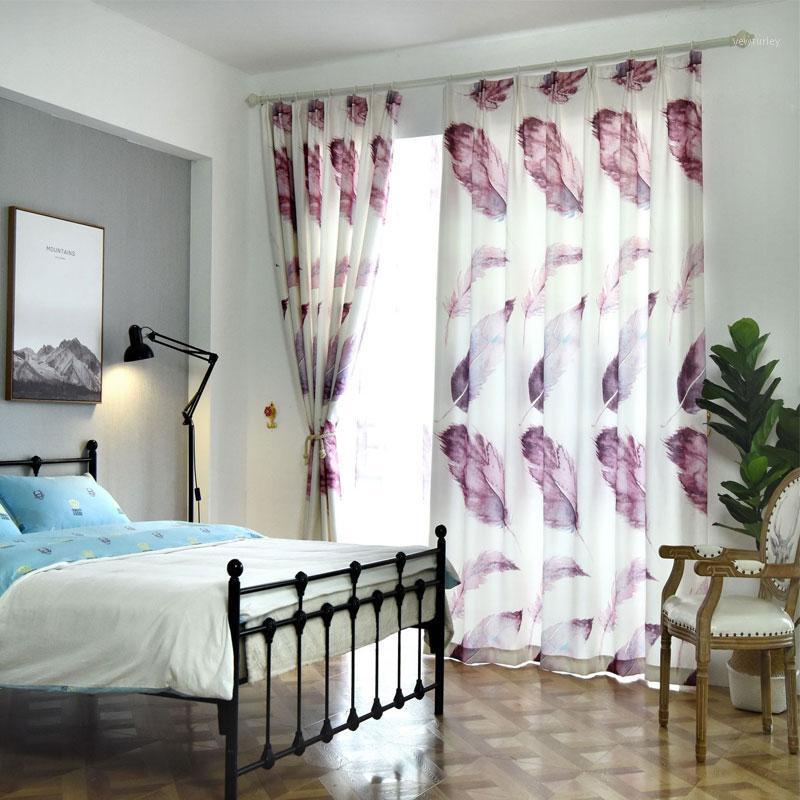 Single Panels Purple 3D Curtains For Living Room Kids Decoration Nordic Style Digital Printed Feather Bedroom Curtain Patterns1, Colour 1 yarn
Single Panels Purple 3D Curtains For Living Room Kids Decoration Nordic Style Digital Printed Feather Bedroom Curtain Patterns1, Colour 1 yarn
