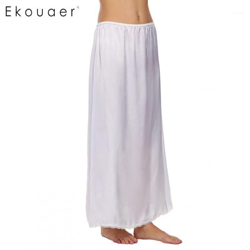 Ekouaer Fashion Women Skirt Petticoat Underskirt Casual Solid Lace Trim Loose Summer Long Slips Skirts Underdress1, White
Ekouaer Fashion Women Skirt Petticoat Underskirt Casual Solid Lace Trim Loose Summer Long Slips Skirts Underdress1, White