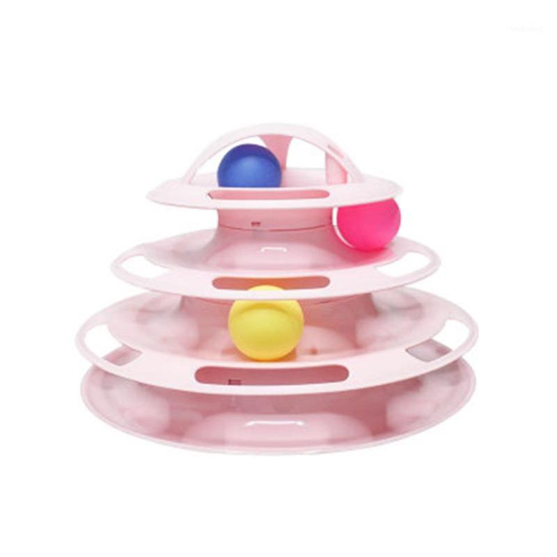 Three Levels Pet Cat Toy Tower Tracks Disc Cat Intelligence Amusement Triple Pay Disc Toys Ball Training Amusement Plate1
Three Levels Pet Cat Toy Tower Tracks Disc Cat Intelligence Amusement Triple Pay Disc Toys Ball Training Amusement Plate1