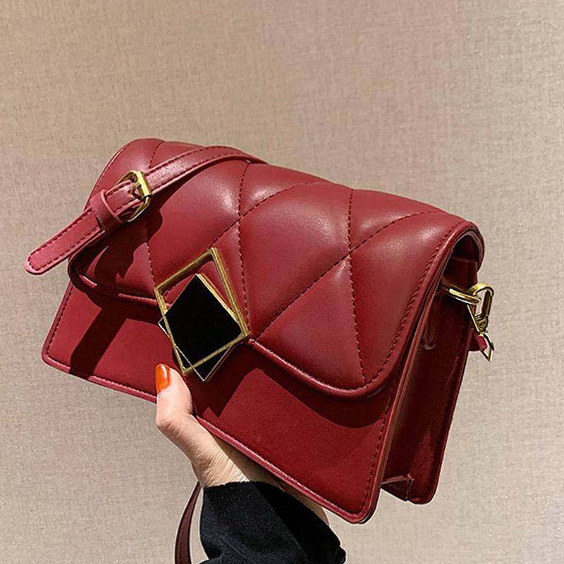 Chain Brand Designer PU Leather Flap Crossbody Bags for Women 2021 Simple Fashion Shoulder Bag Lady Luxury Handbags, Black
Chain Brand Designer PU Leather Flap Crossbody Bags for Women 2021 Simple Fashion Shoulder Bag Lady Luxury Handbags, Black