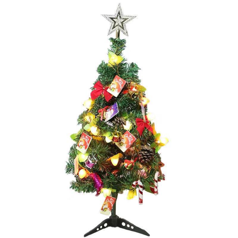 60cm Mini Christmas Tree With Lights Small Accessories Bow Bells Pine Cone Gifts Christmas Desktop New Year Decorations
60cm Mini Christmas Tree With Lights Small Accessories Bow Bells Pine Cone Gifts Christmas Desktop New Year Decorations