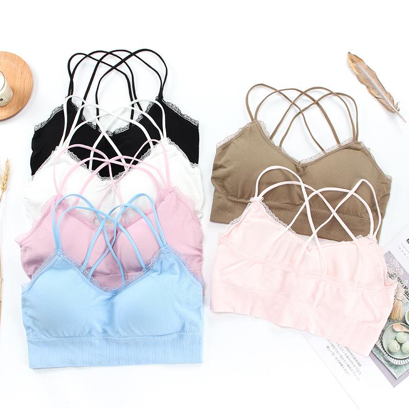 Wireless Bra For Women Cross Back Yoga Tops Fitness Training Solid Bra Female Running Sportswear Home Underwear Leisure Soft
Wireless Bra For Women Cross Back Yoga Tops Fitness Training Solid Bra Female Running Sportswear Home Underwear Leisure Soft