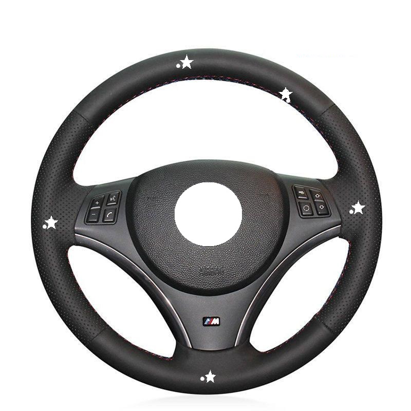 DIY Hand-stitched Leather Car Steering Wheel Cover for BMW E90 E91 E92 E93 X1 E84 E87 E81 E82 E88 325i 330i 335i 120i 130i 120d
DIY Hand-stitched Leather Car Steering Wheel Cover for BMW E90 E91 E92 E93 X1 E84 E87 E81 E82 E88 325i 330i 335i 120i 130i 120d