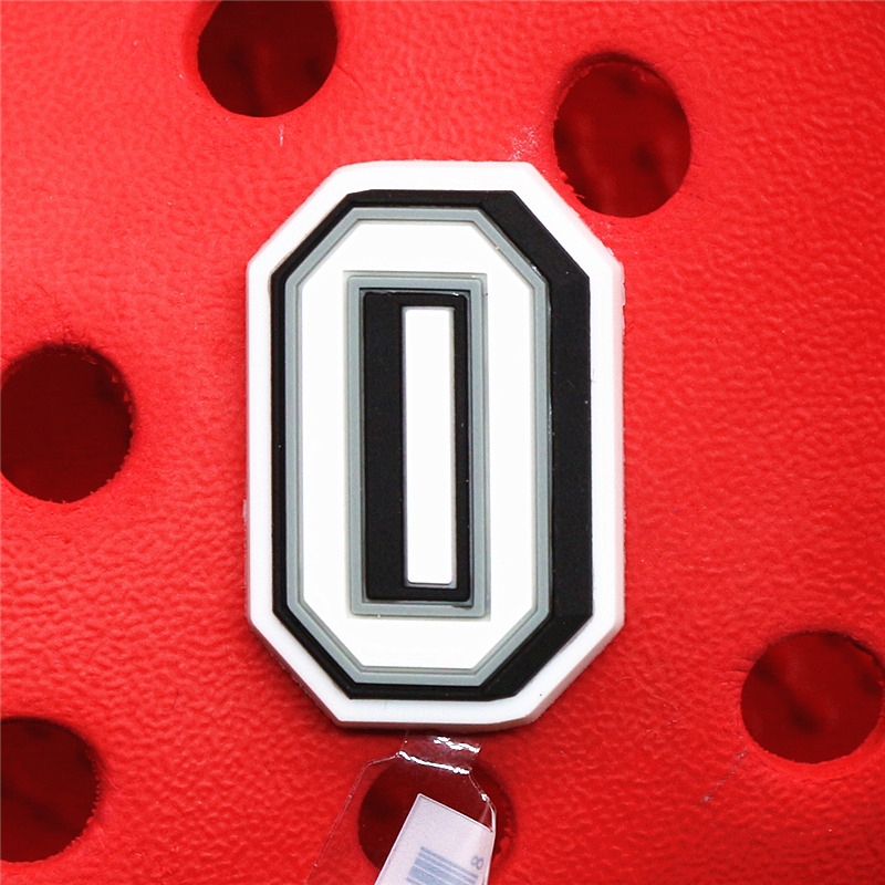 2021 Original PVC Shoe Buckle Accessories Funny Digital Heart Shaped Feces Shoes Decoration Charms Bracelets Kids Gifts