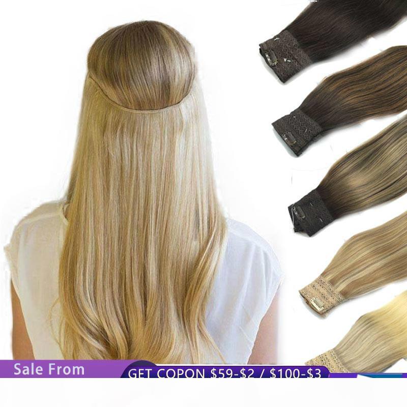 Straight Halo Hair Extensions Invisible Hidden Wire Extensions Fish Line Human Hair Extension Blonde Gold Hair, Black
Straight Halo Hair Extensions Invisible Hidden Wire Extensions Fish Line Human Hair Extension Blonde Gold Hair, Black