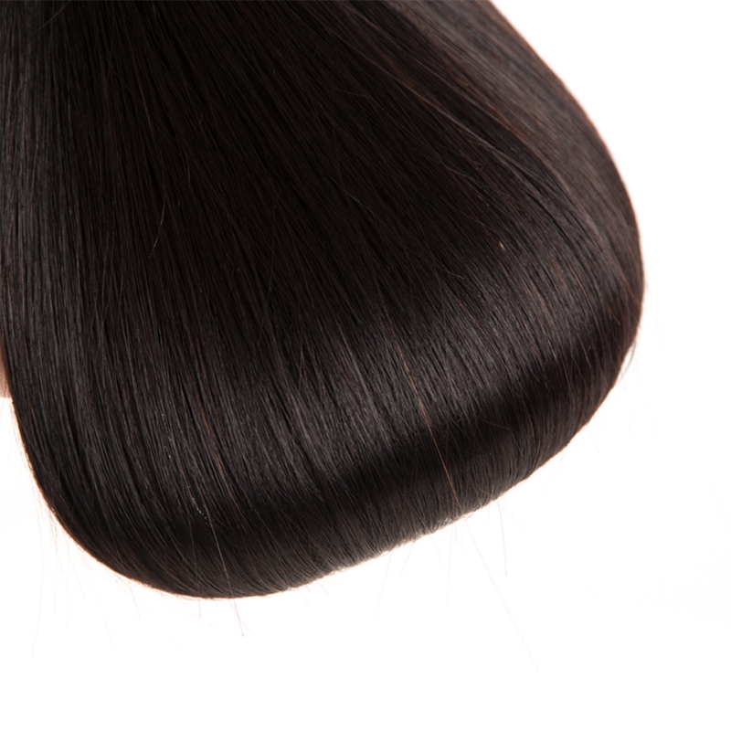 Brazilian Peruvian Human Hair Malaysian Indian Virgin Hair Extensions Straight Sample 1 Piece One Bundle 10-40inch Double Wefts