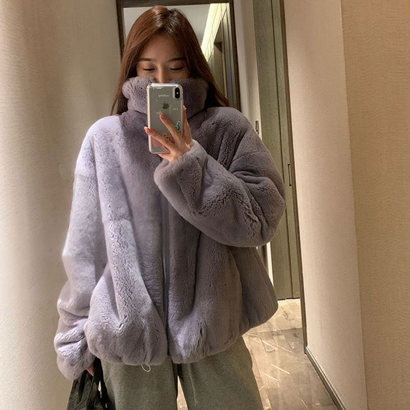 Women Winter Faux Fur Coat Female Stand Collar Jacket Casual Warm Soft Fake Fur Overcoat Manteau Fourrure Femme Outwear, Black
Women Winter Faux Fur Coat Female Stand Collar Jacket Casual Warm Soft Fake Fur Overcoat Manteau Fourrure Femme Outwear, Black