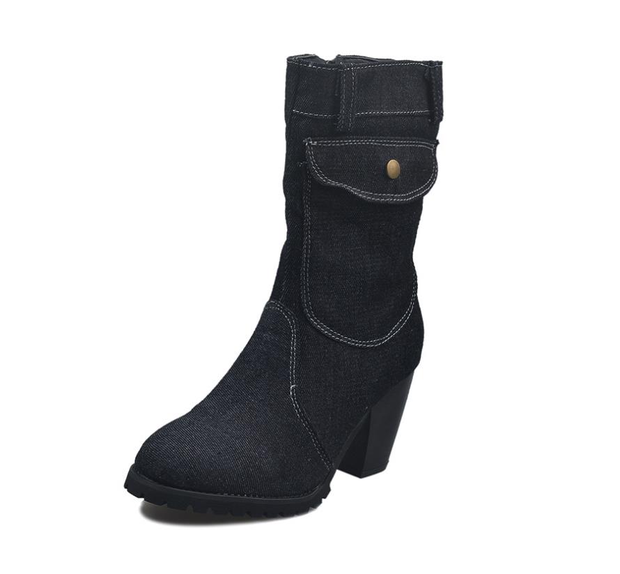 Winter women's Pu boots fashion women's boots trendy women's leather boots hot and cool style best selling, Navy
Winter women's Pu boots fashion women's boots trendy women's leather boots hot and cool style best selling, Navy