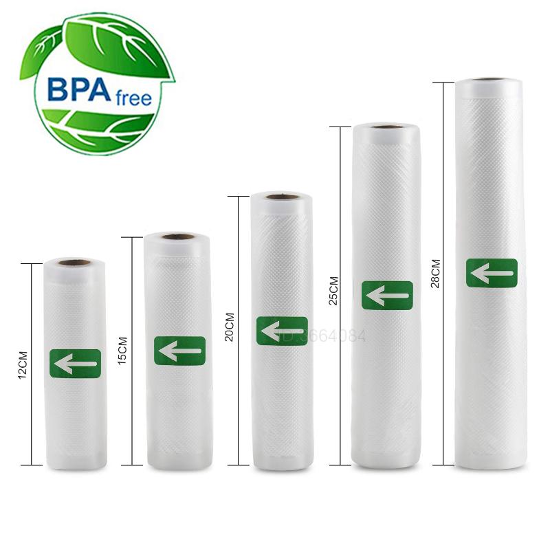 Kitchen Vacuum Bag Storage Bags Fresh bag for Vacuum Sealer Keep 12+15+20+25+28cm*500cm 100 degrees Celsius cooking
Kitchen Vacuum Bag Storage Bags Fresh bag for Vacuum Sealer Keep 12+15+20+25+28cm*500cm 100 degrees Celsius cooking