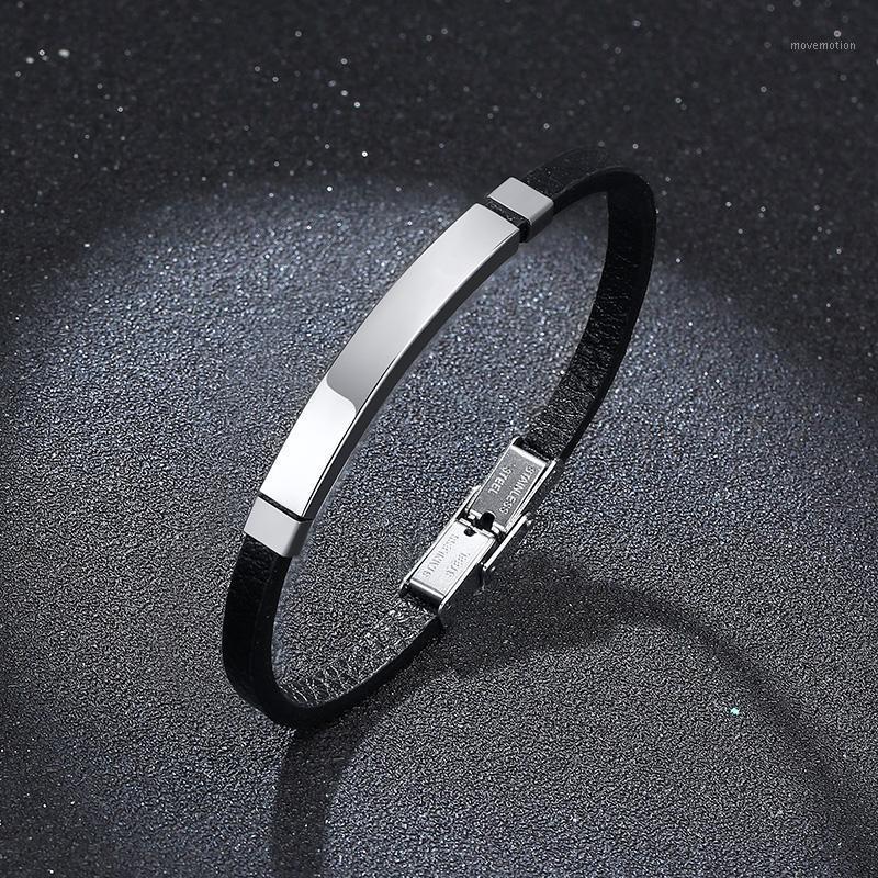 Men's Bracelet Gift Black Black Leather Bangle Bracelet with Stainless Steel Metal Tag Free Custom1
Men's Bracelet Gift Black Black Leather Bangle Bracelet with Stainless Steel Metal Tag Free Custom1