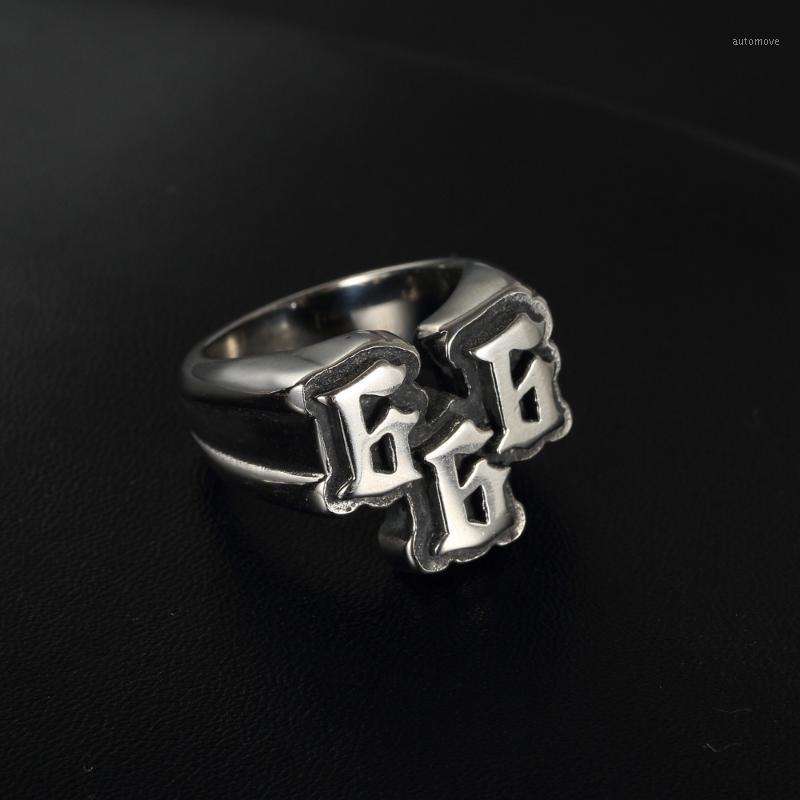 European and American men's punk stainless steel digital 666 ring titanium steel ring jewelry1
European and American men's punk stainless steel digital 666 ring titanium steel ring jewelry1