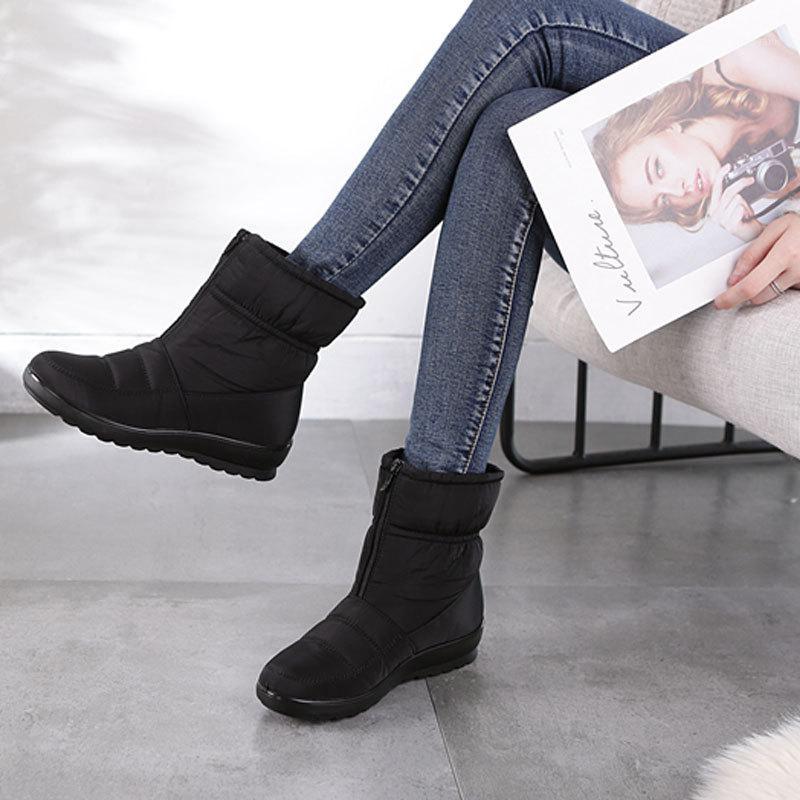 Women Boots 2020 Fashion Waterproof Snow Boots for Winter Shoes Women Casual Lightweight Ankle Botas Mujer Warm Winter1, 183 black
Women Boots 2020 Fashion Waterproof Snow Boots for Winter Shoes Women Casual Lightweight Ankle Botas Mujer Warm Winter1, 183 black