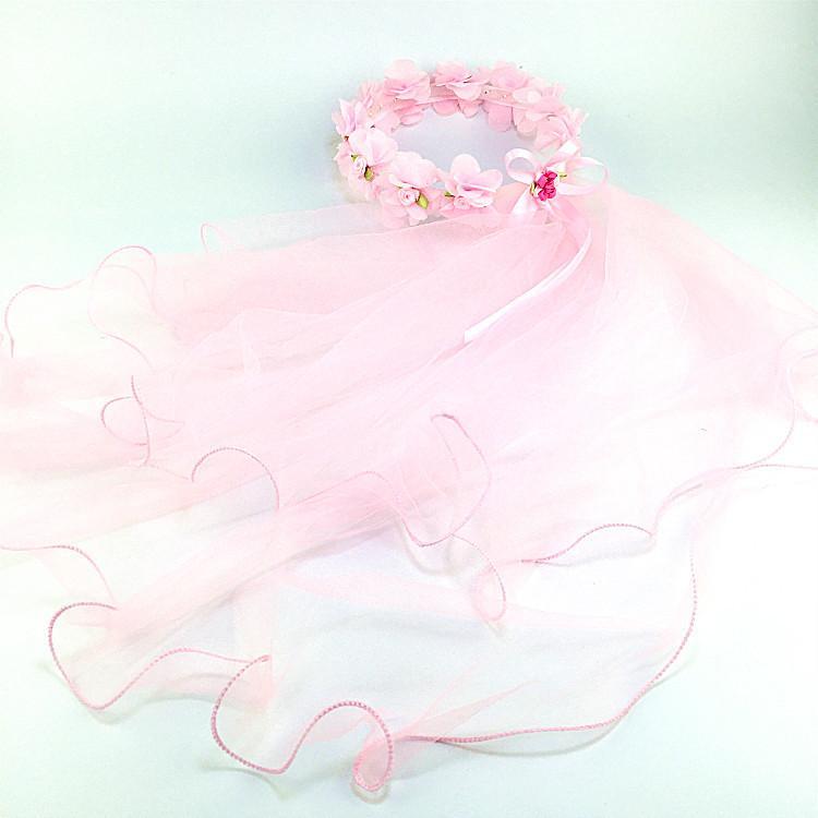 Garland Wreath Mesh Veil Headband Suppiles Kids Flower Girl Dress Wedding Decoration Hairband Accessories Birthday Gift Party1, Pink
Garland Wreath Mesh Veil Headband Suppiles Kids Flower Girl Dress Wedding Decoration Hairband Accessories Birthday Gift Party1, Pink