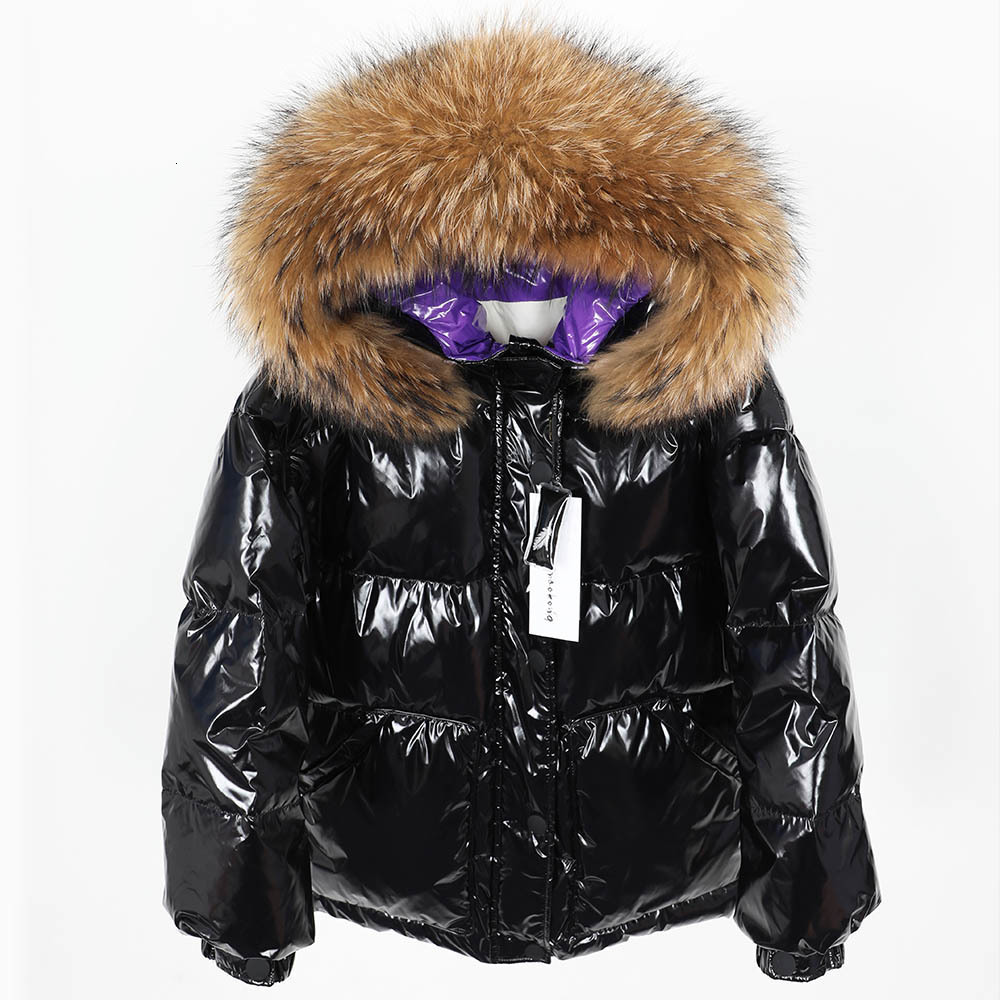 2021 New Female Winter Jacket Royal Duck Down Lining Raccoon Fur Coat Real Black Hot Collar Streetwear GPJM
2021 New Female Winter Jacket Royal Duck Down Lining Raccoon Fur Coat Real Black Hot Collar Streetwear GPJM