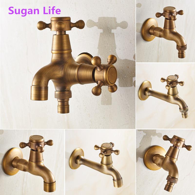 Bathroom Sink Faucets Sugan Life Total Brass Antique Double Using Washing Machine Faucet Corner Tap Garden Outdoor Mixer
Bathroom Sink Faucets Sugan Life Total Brass Antique Double Using Washing Machine Faucet Corner Tap Garden Outdoor Mixer