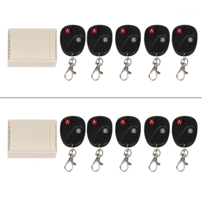 DC12V 2CH RF Wireless Remote Control Switch Receiver + 5 2-Button Transmitters G6DD1
DC12V 2CH RF Wireless Remote Control Switch Receiver + 5 2-Button Transmitters G6DD1