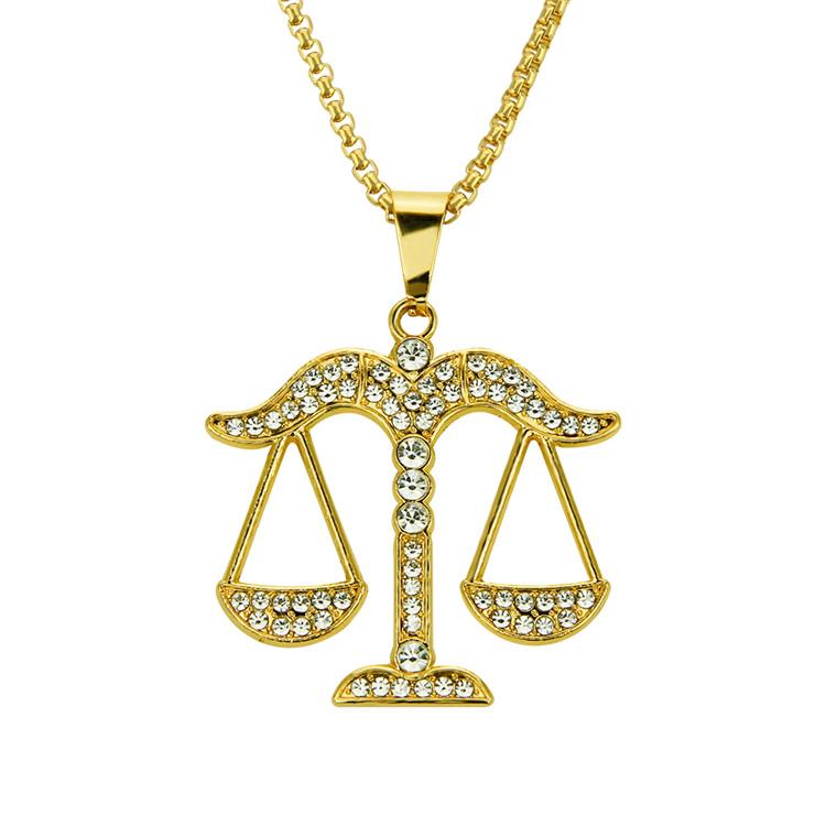 Chains European And American Hip Hop Set Diamond Three-dimensional Scale Personality Pendant Necklace
Chains European And American Hip Hop Set Diamond Three-dimensional Scale Personality Pendant Necklace