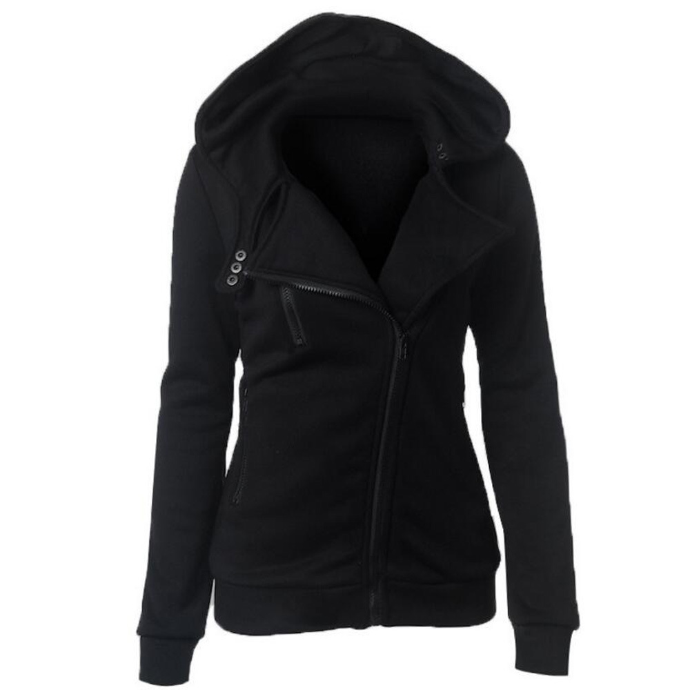Autumn Winter Jacket Women Coat Casual Girls Basic Jackets Zipper Cardigan Sleeveless Female Coats Plus Size 201017