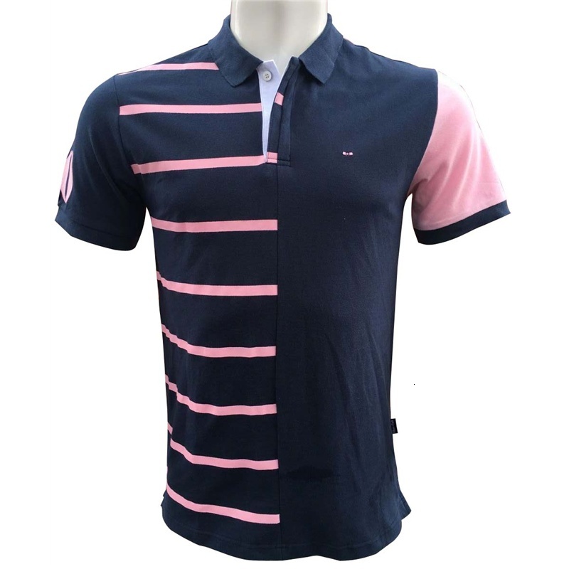 2021 New Men's Classic Striped Polos Park Short Sleeve Poloshirt Men French Brand Casual Embroidery Eden Social Cotton Tops Plus 3xl Elzi, Blue
2021 New Men's Classic Striped Polos Park Short Sleeve Poloshirt Men French Brand Casual Embroidery Eden Social Cotton Tops Plus 3xl Elzi, Blue