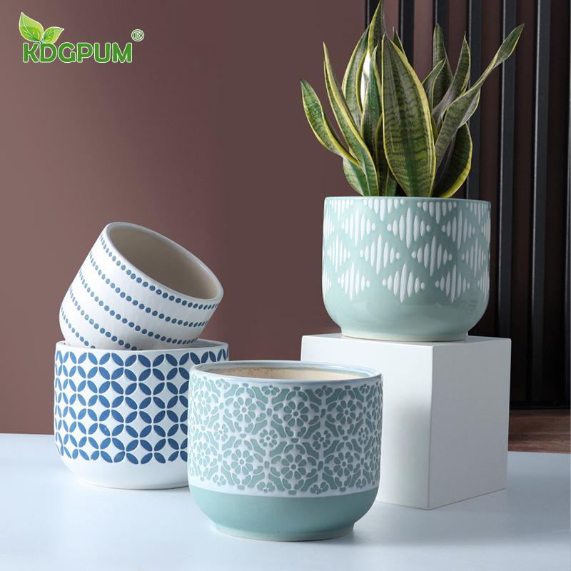 Modern Handmade Ceramic Vase Nordic Green Plant Relief Personality Hydroponic Flower Set Flower Pot Home Decoration Ornaments
Modern Handmade Ceramic Vase Nordic Green Plant Relief Personality Hydroponic Flower Set Flower Pot Home Decoration Ornaments