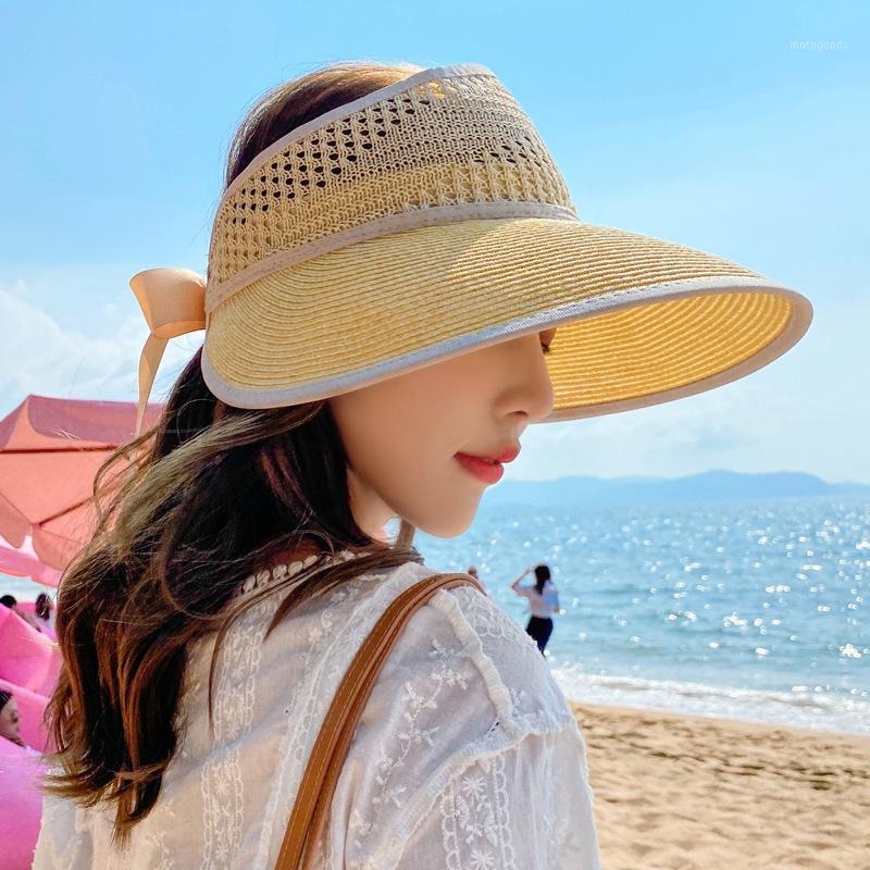 Women's Summer Travel Bowknot Hat UV Protection Sun Hats Handmade Weave Beach Big Brim Mesh Breathable Empty Top Cap1, Blue
Women's Summer Travel Bowknot Hat UV Protection Sun Hats Handmade Weave Beach Big Brim Mesh Breathable Empty Top Cap1, Blue