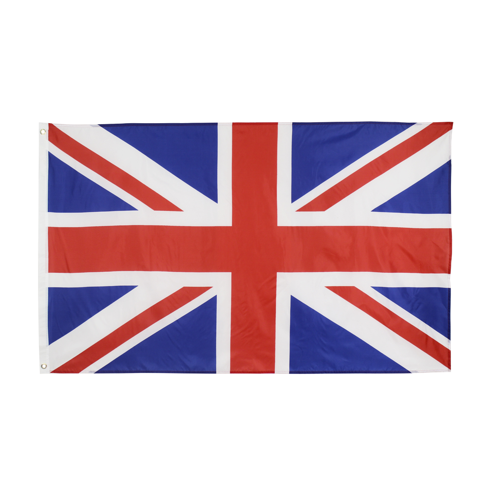 Union Jack United kingdom UK Flag Wholesale high quality 90*150cm 3*5fts ready to ship stock 100% Polyester
Union Jack United kingdom UK Flag Wholesale high quality 90*150cm 3*5fts ready to ship stock 100% Polyester