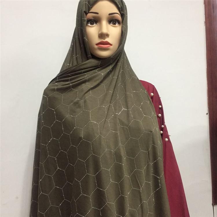 Scarves High Quality Jersey Scarf Hijab Hexagonal Crystal Stone Pattern Fashion Women
Scarves High Quality Jersey Scarf Hijab Hexagonal Crystal Stone Pattern Fashion Women