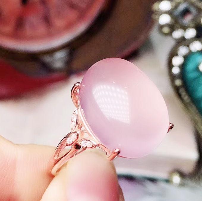 Cluster Rings Natural Real Rose Quartz Oval Big Ring 12*16mm 11ct Gemstone 925 Sterling Silver Fine Jewelry J2092806, Golden;silver
Cluster Rings Natural Real Rose Quartz Oval Big Ring 12*16mm 11ct Gemstone 925 Sterling Silver Fine Jewelry J2092806, Golden;silver