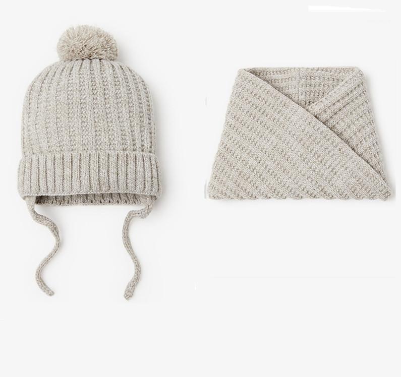 2020 new knitted hat and knitted scarf set for baby boys girls 2 pieces knit hat and knit scarf sets1, Khaki
2020 new knitted hat and knitted scarf set for baby boys girls 2 pieces knit hat and knit scarf sets1, Khaki