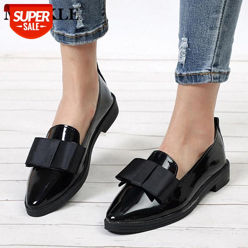 MCCKLE Flats Women Shoes Bowtie Loafers Patent Leather Women's Low Heels Slip on Footwear Female Pointed Toe Thick Heel Fahion #eU9x, Black
MCCKLE Flats Women Shoes Bowtie Loafers Patent Leather Women's Low Heels Slip on Footwear Female Pointed Toe Thick Heel Fahion #eU9x, Black
