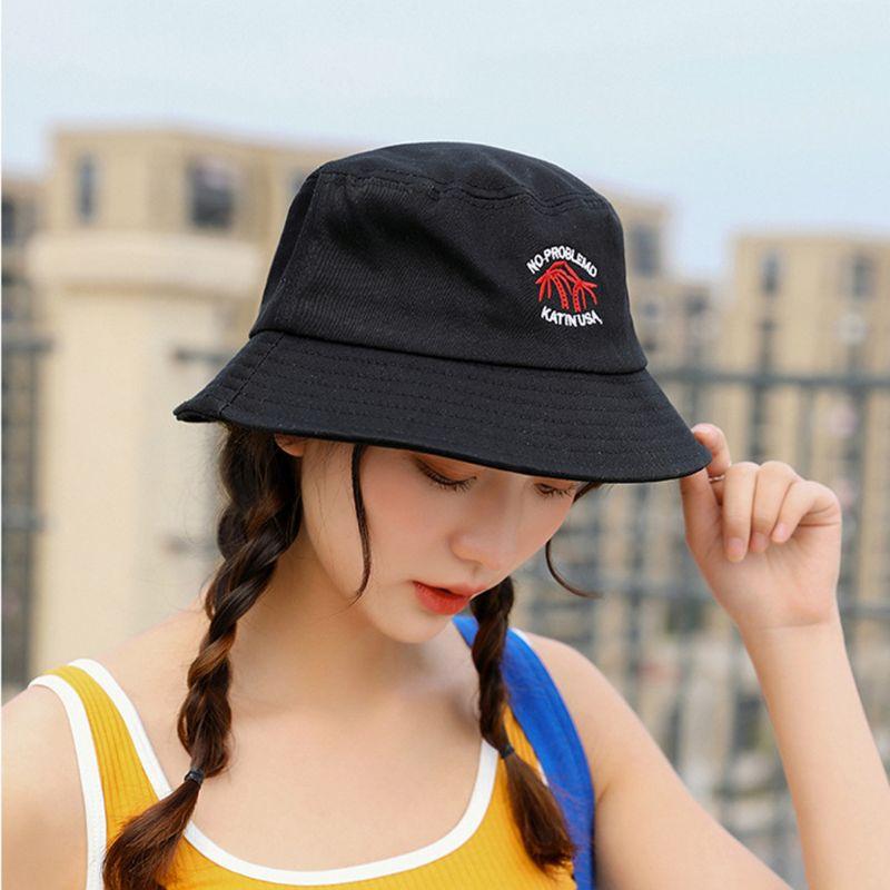 22 Colors Women Girls Funny Embroidery Letter Wide Brim Bucket Hat Summer Casual Harajuku Hip Hop Student Sports Fisherman Cap
22 Colors Women Girls Funny Embroidery Letter Wide Brim Bucket Hat Summer Casual Harajuku Hip Hop Student Sports Fisherman Cap