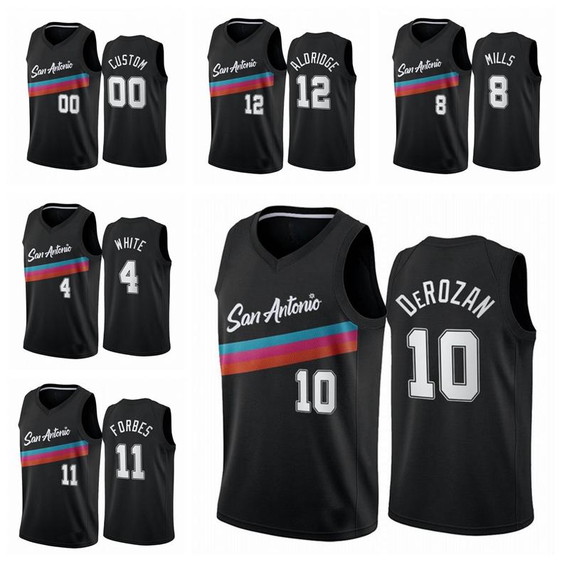 San Men 10 DeMar DeRozan 12 LaMarcus Aldridge 2020/21 New Arrivals Swingman City Basketball Jersey Icon Edition XS-3XL, Color1
San Men 10 DeMar DeRozan 12 LaMarcus Aldridge 2020/21 New Arrivals Swingman City Basketball Jersey Icon Edition XS-3XL, Color1