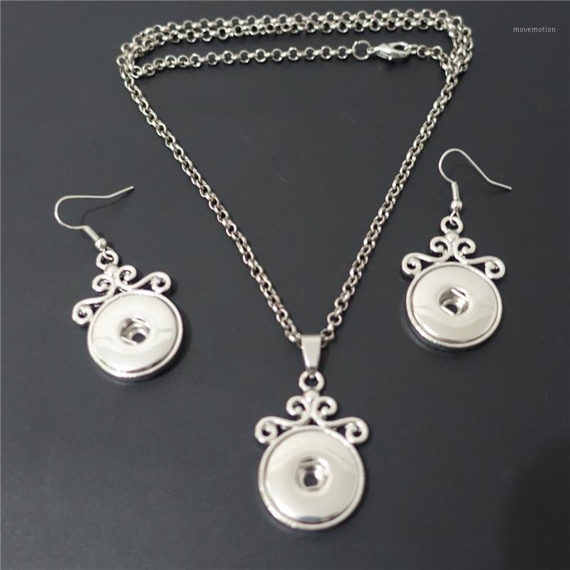 Fashion Interchangeable Metal 18mm Snap Buttons Necklace Earrings Jewelry Set For Women1, As pic
Fashion Interchangeable Metal 18mm Snap Buttons Necklace Earrings Jewelry Set For Women1, As pic