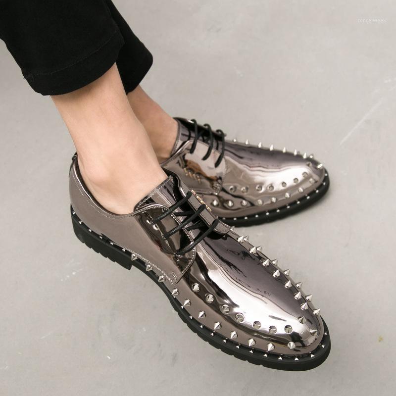 Spring Summer New Rivets Korean Men Casual Leather Shoes Stylist Fashion British Versatile Shoes Personalized Bright1, Black
Spring Summer New Rivets Korean Men Casual Leather Shoes Stylist Fashion British Versatile Shoes Personalized Bright1, Black