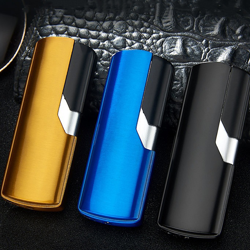 Cigar Lighter Windproof Refillable Butane Gas Jet Torch lighters Blue Flame Metal Lighter Gift For Friend
Cigar Lighter Windproof Refillable Butane Gas Jet Torch lighters Blue Flame Metal Lighter Gift For Friend