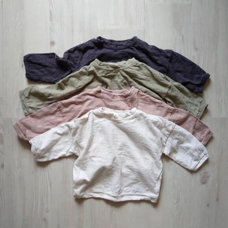 2021 Spring New Cotton Kids T-shirts Solid Color Girls Long Sleeve Tees Tops Casual t Shirt for Children Boy Tee Sthq, Zxx214shirts2
2021 Spring New Cotton Kids T-shirts Solid Color Girls Long Sleeve Tees Tops Casual t Shirt for Children Boy Tee Sthq, Zxx214shirts2