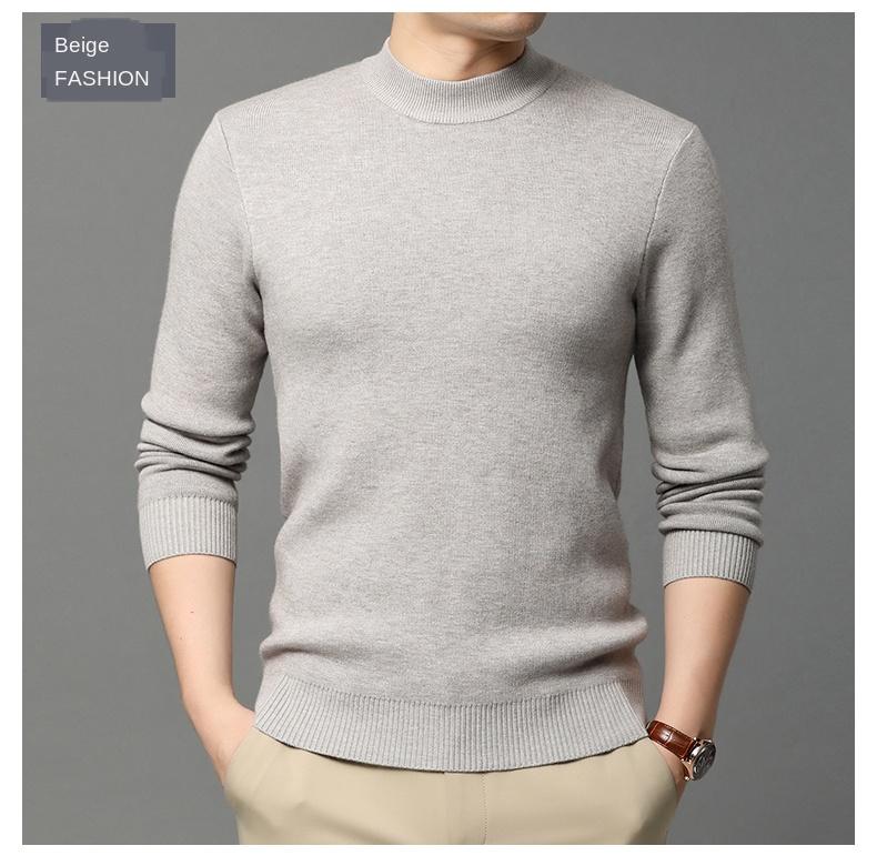 Men's Sweaters Half High Colleneck Thickened Autumn and Winter Youth Korean Edition Warm Bottom Knitwear Men's Wea, Red
Men's Sweaters Half High Colleneck Thickened Autumn and Winter Youth Korean Edition Warm Bottom Knitwear Men's Wea, Red