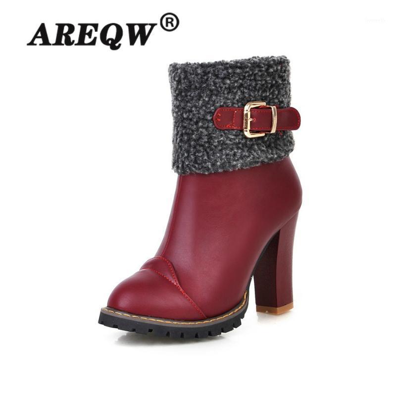 Woman Boots High Heel Ankle Boots Block Heel Shoes Zip Square Toe Female Short Autumn Winter Large Size1
Woman Boots High Heel Ankle Boots Block Heel Shoes Zip Square Toe Female Short Autumn Winter Large Size1