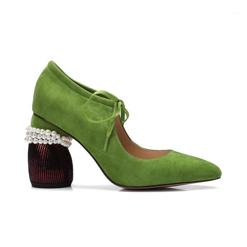 2020 New Genuine Leather Pointed Toe Chunky High Heels with Beading Bride Mary Jane Shoes Woman Pumps1, Black
2020 New Genuine Leather Pointed Toe Chunky High Heels with Beading Bride Mary Jane Shoes Woman Pumps1, Black